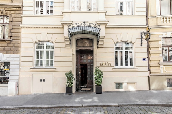 Fassade der Unterkunft