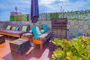 Terrace/patio - Suncastle Apartment 3 (Alicante/Alacant)