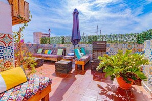 Terrace/patio - Suncastle Apartment 3 (Alicante/Alacant)