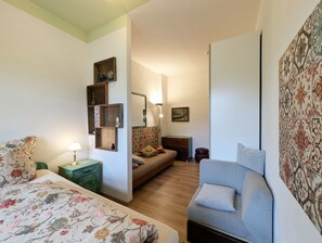 1 室のベッドルーム、アイロン / アイロン台、インターネット、ベッドシーツ