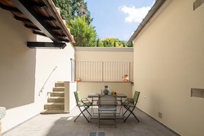 Apartamento clássico | Terraço/pátio