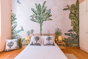 1 chambre, fer et planche Ă repasser, Wi-Fi, draps fournis