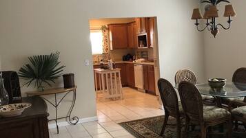 Dining area