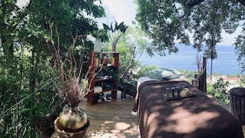 Couples treatment room(s), body treatments, hot stone massages