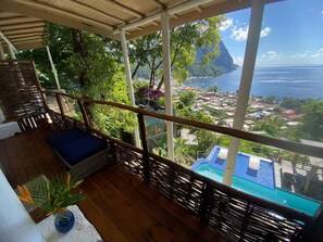 Panoramic Double Room | View from room - Green Fig Resort & Spa (Soufrière)