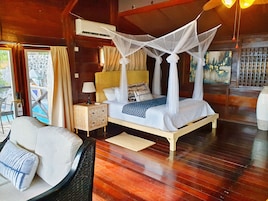 Standard Studio Suite, Multiple Beds, Balcony, Sea View | In-room safe, individually decorated, individually furnished