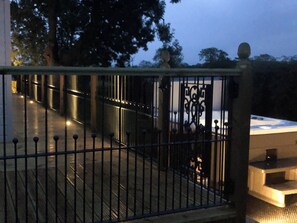 Outdoor spa tub - 2 bedroom accommodation in Calthwaite, near Penrith (Calthwaite, near Penrith)