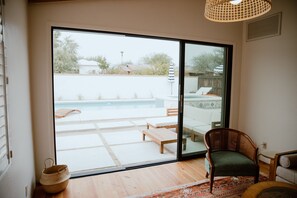 Piscina externa, piscina aquecida