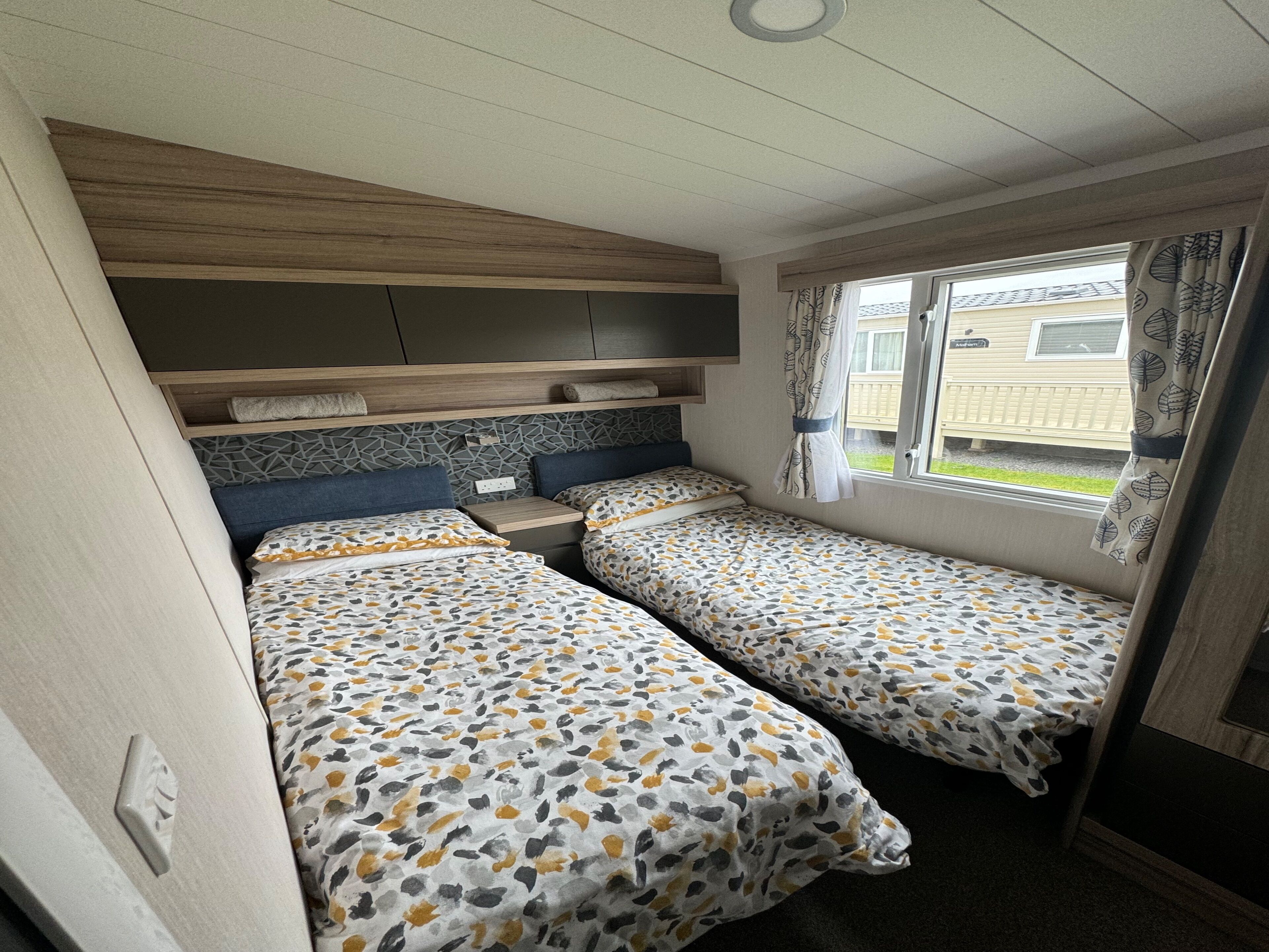 Kabin | 2 kamar tidur, Wi-Fi gratis, dan seprai linen