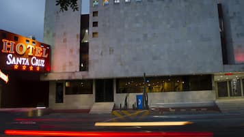 Front of property – evening/night