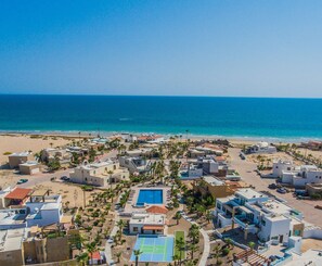 Enjoy the beachfront location and easy access to ocean activities.