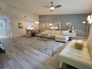 Smart TV, ping pong, books