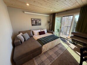 1 soverom, strykejern/-brett, internettilgang og sengetøy