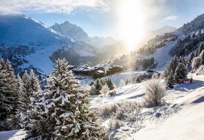 Snow and ski sports - Bright 3-bedroom duplex with fireplace in Méribel (Méribel)