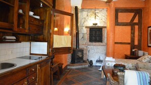 1 chambre, lit parapluie, accès Internet