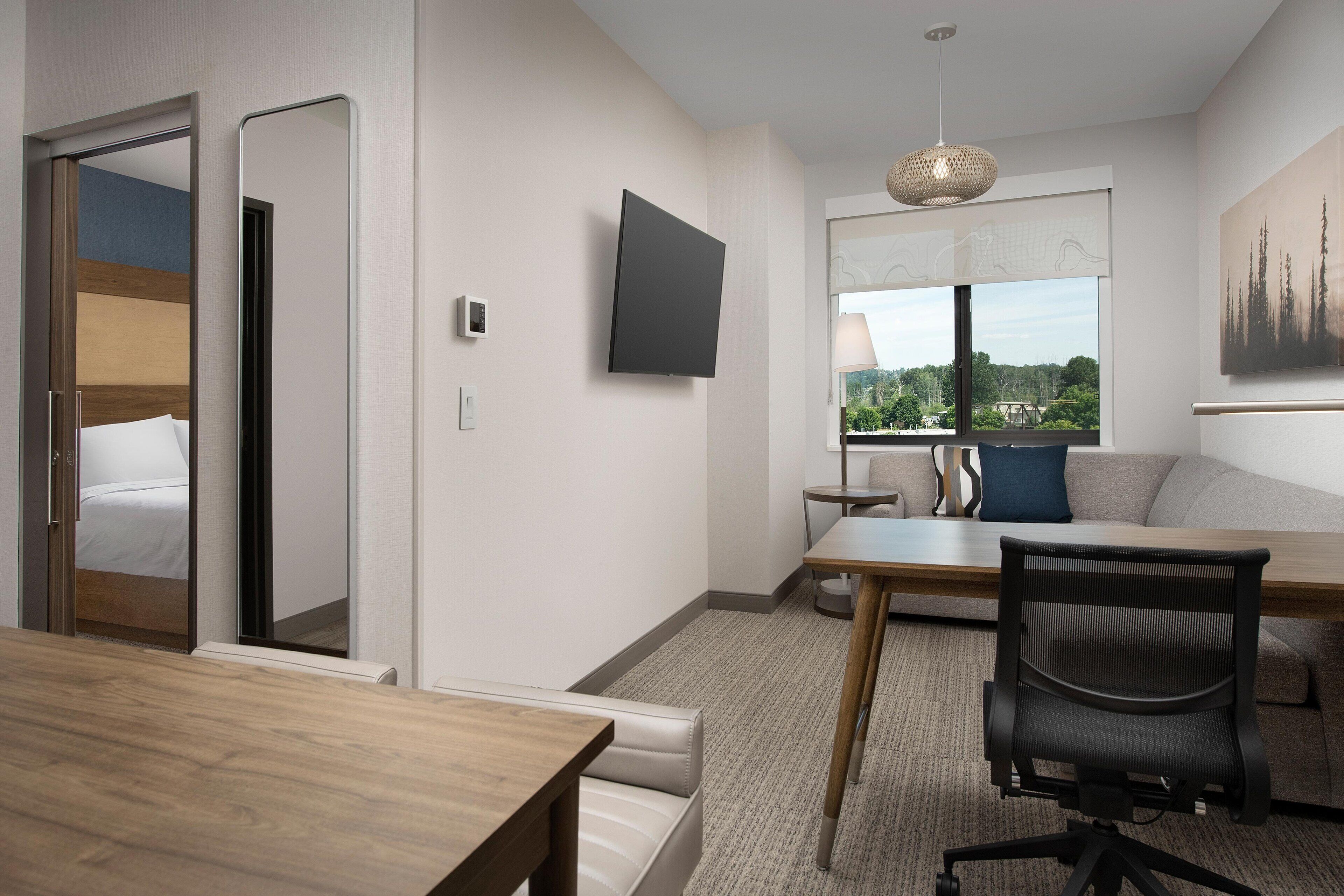 suite, 1 bedroom | 1 bedroom, premium bedding, pillow-top beds, in-room safe