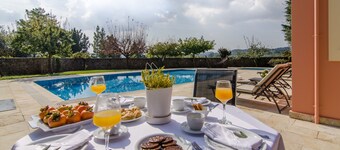 Private Pool Villa Olympic in Dassia Corfu