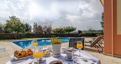 Private Pool Villa Olympic in Dassia Corfu