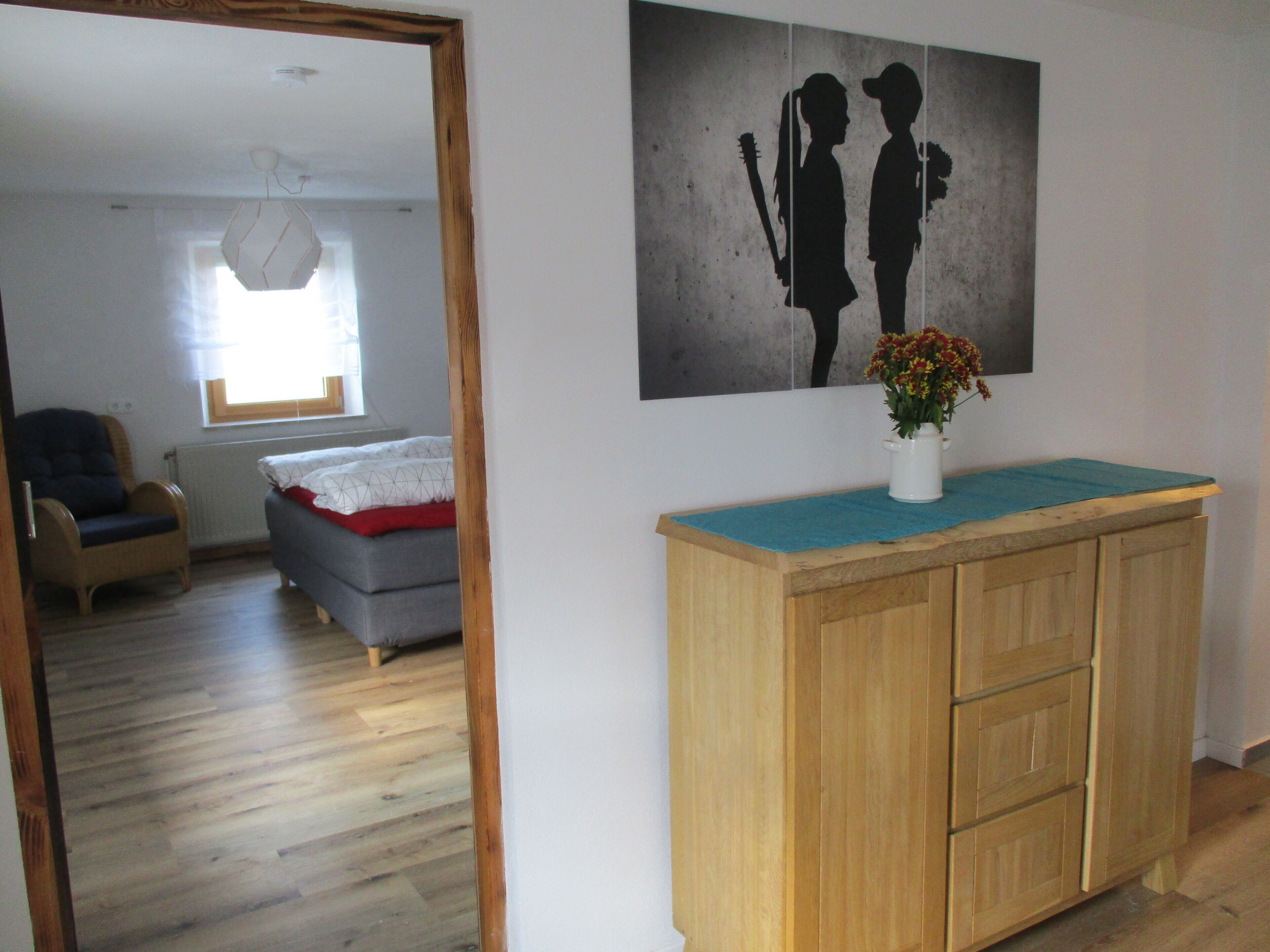 2 makuuhuonetta, ilmainen Wi-Fi, vuodevaatteet