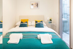 Bed sheets - Spacious Studio Near City Center (Zagreb)