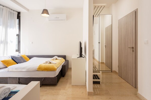 Ferros/tábuas de passar roupa, roupa de cama