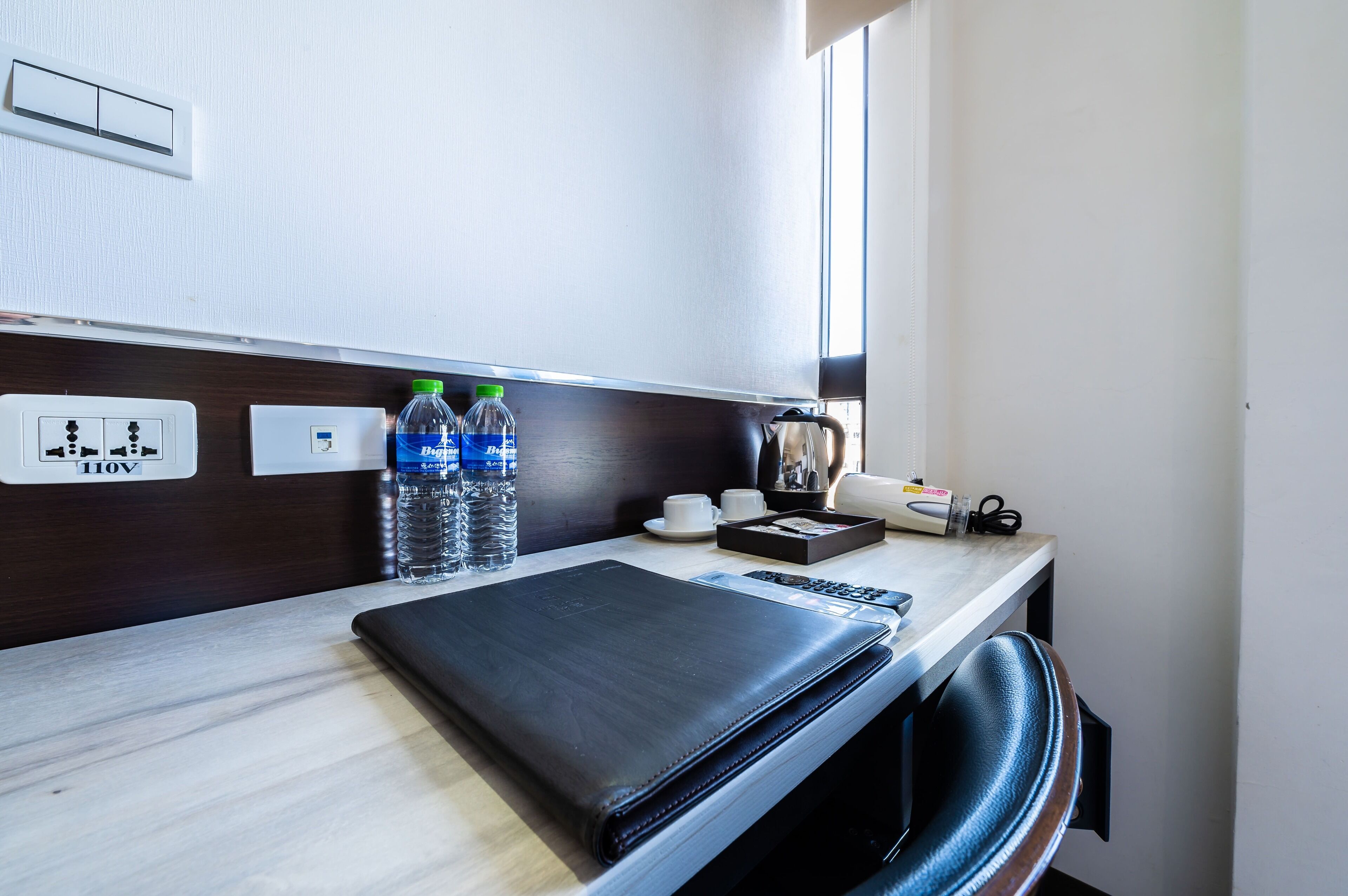 standard twin room | in-room safe, desk, blackout curtains, free wifi