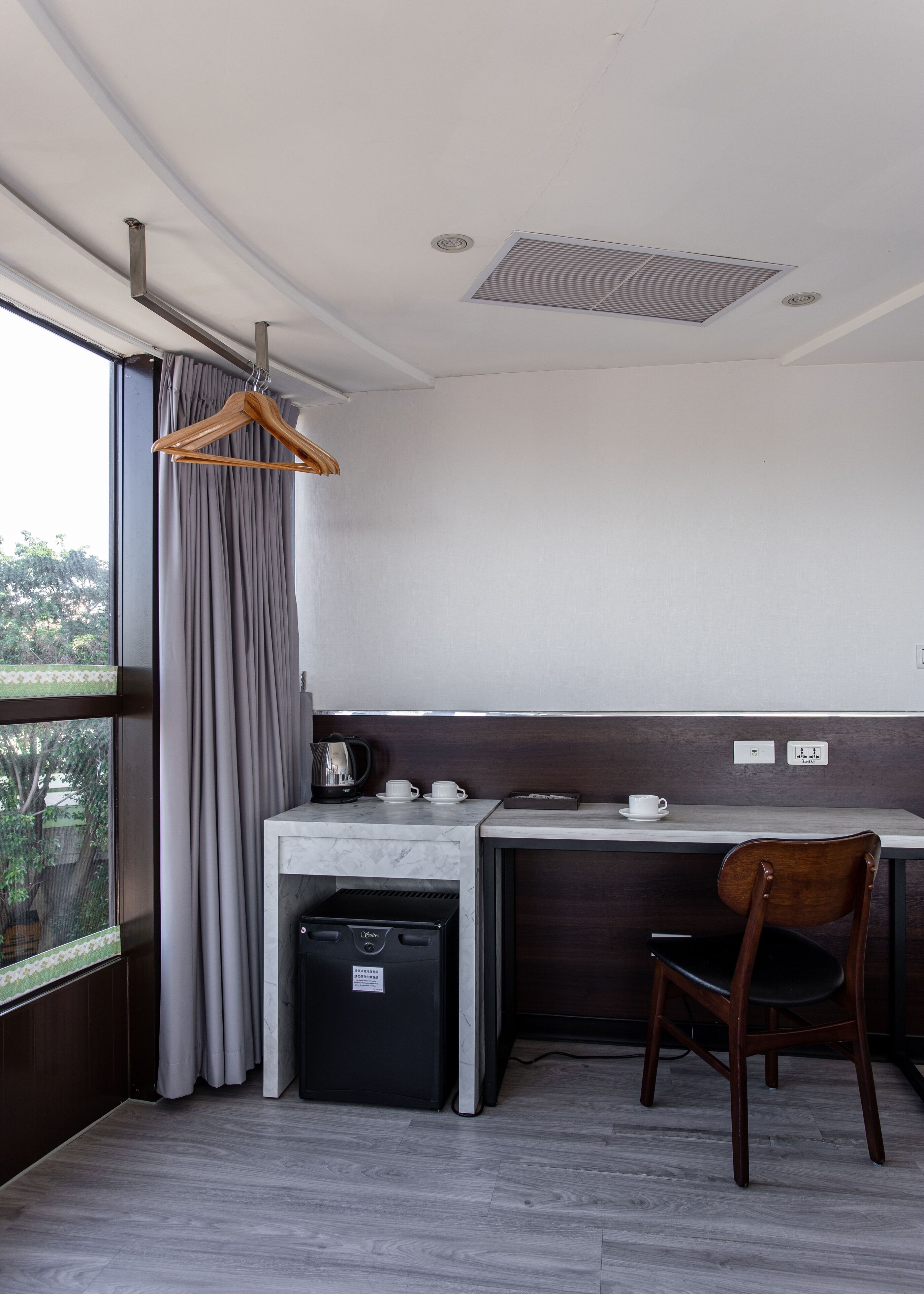 panoramic triple room | in-room safe, desk, blackout curtains, free wifi