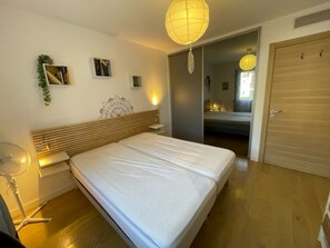 1 makuuhuone, vauvan matkasänky, ilmainen Wi-Fi