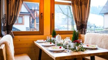Superior Chalet | Living area | Flat-screen TV