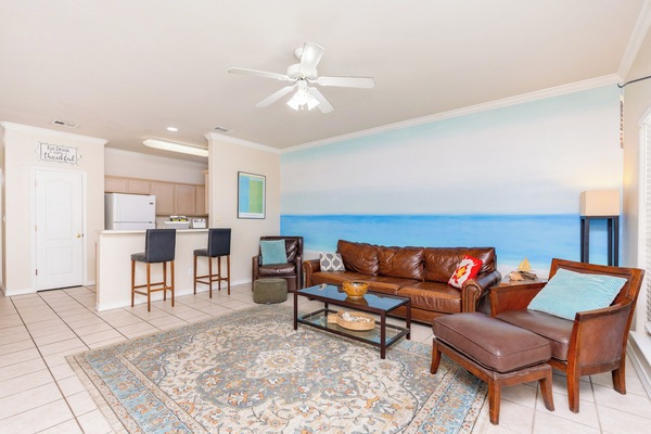 Living Room ample sitting areas