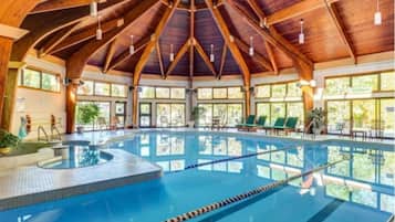 Indoor pool, a heated pool