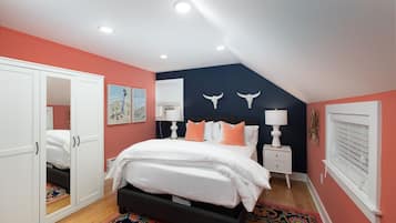 2 chambres, bureau, Wi-Fi gratuit, draps fournis