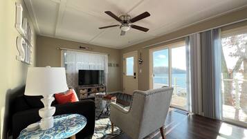 Smart TV, DVD player, smart speakers, stereo