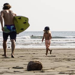 Surfing/boogie boarding