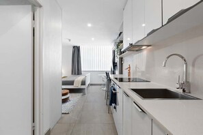 Kühlschrank, Ofen, Herdplatte, Toaster