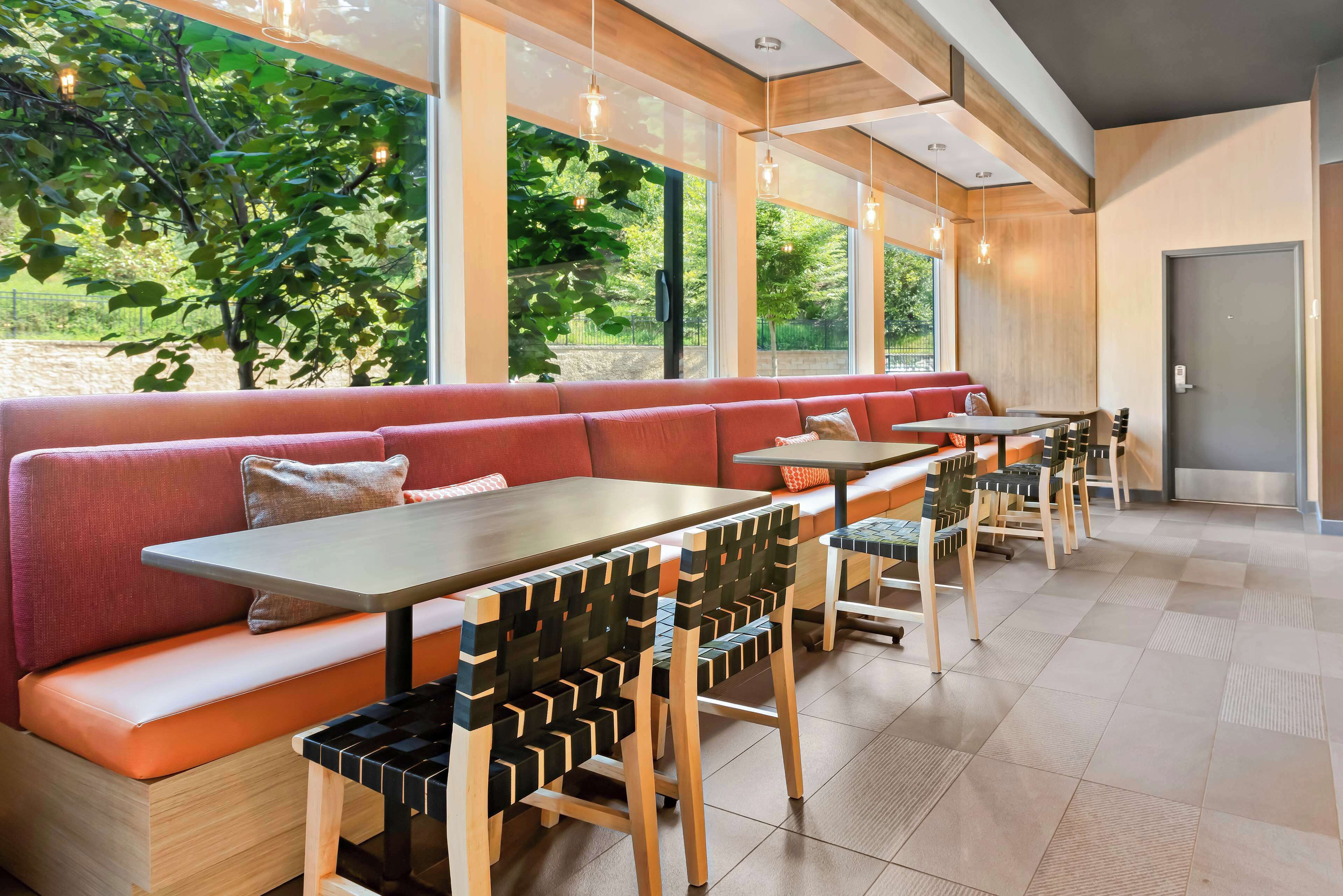 Free daily self-serve breakfast