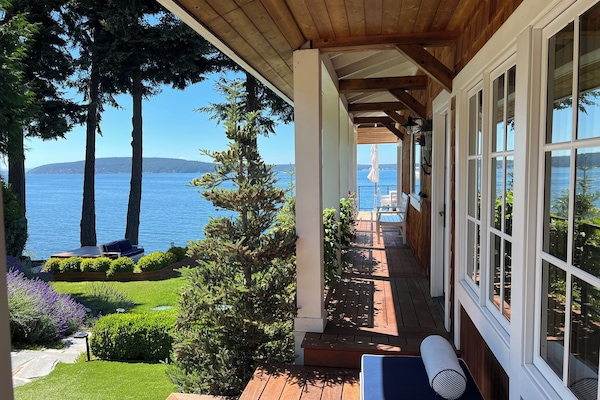 RARE up-close WESTERLY oceanfront on beautiful Orcas Island