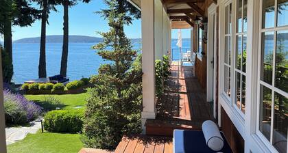 Magnificent UP-CLOSE WATERFRONT "SunBright Le Reve" Premier Westside Orcas