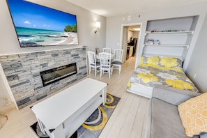 1 habitación, tabla de planchar con plancha, wifi y ropa de cama