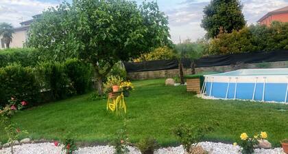 House with private pool x families and companies