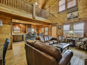 TV connectée, cheminée