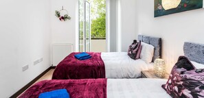 2 soverom, strykejern/-brett, wi-fi (inkludert) og sengetøy