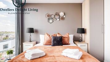 2 bedrooms, iron/ironing board, free WiFi, bed sheets