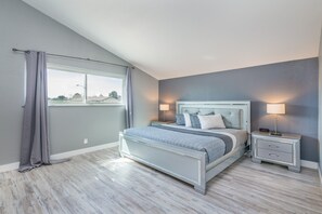 5 chambres, bureau, Wi-Fi gratuit, draps fournis