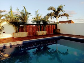 Alberca al aire libre 