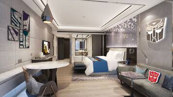 1 bedroom, minibar, desk, blackout curtains