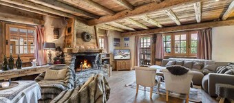 Authentic chalet with jacuzzi, sauna and parking for 12 people