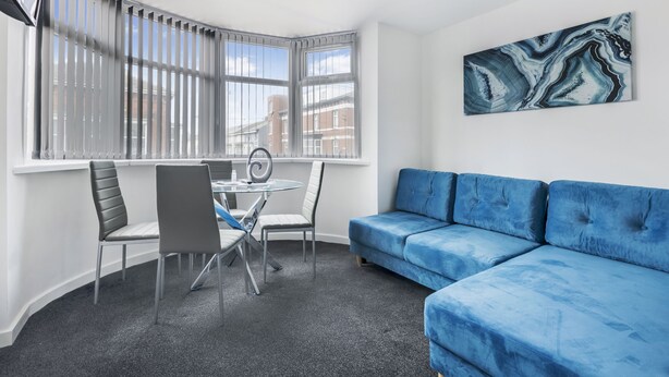 TV - Central Apartments by Sasco (Blackpool)