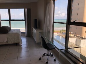 2 bedrooms, WiFi, bed sheets - Beach Class International (Recife)