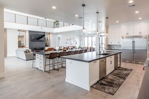 Private kitchen - 7BR Sleeps 30 - Private Pool, Arcade & Theater (St. George)